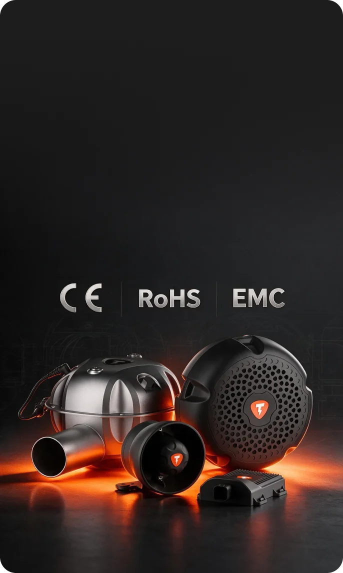 CE, RoHS and EMC certificates